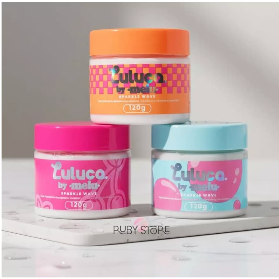 Luluca By Melu - Loção Hidratante Desodorante Corporal Sparkle Wave 120g