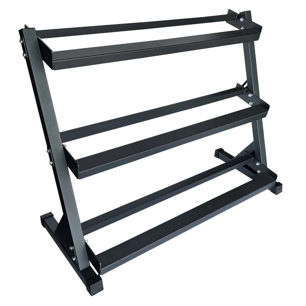 Suporte Halter Dumbbell Rack Expositor 3 Níveis Profissional Academia Condominio Taurofitness