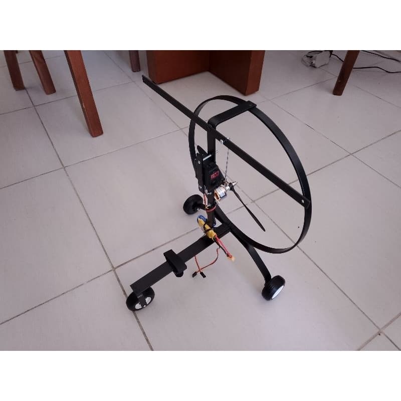 Aeromodelo Carrinho paramotor/parapente/paraglider rc + kit eletrônica