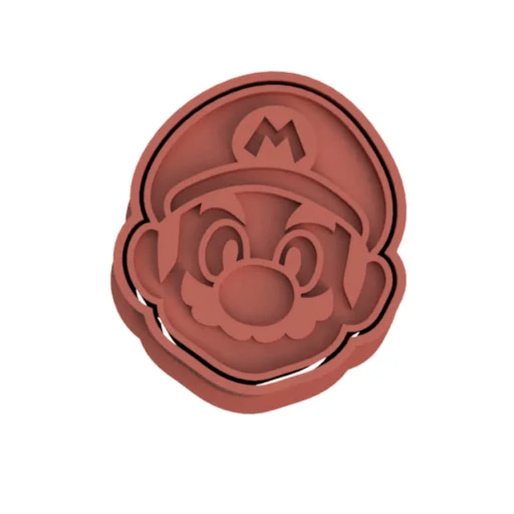 Ejetor Modelador Para Doces MARIO Brigadeiros Docinhos Massa Biscuit Biscoito Resistente Massinha Modelar Pasta American