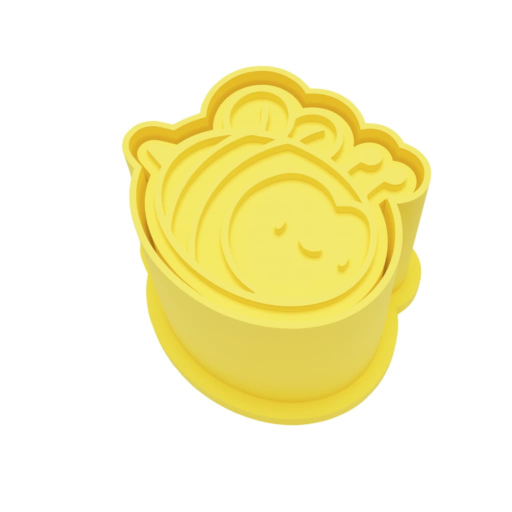 Ejetor Modelador Para Doces ABELHA Brigadeiros Docinhos Massa Biscuit Biscoito Resistente Massinha Modelar Pasta America