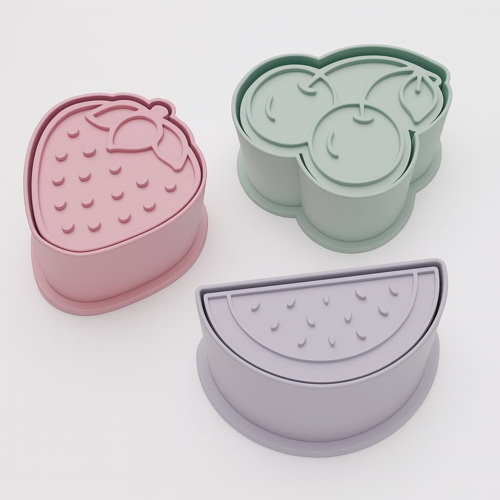 Ejetor Modelador Para Doces FRUTAS Brigadeiros Docinhos Massa Biscuit Biscoito Resistente Massinha Modelar Pasta America