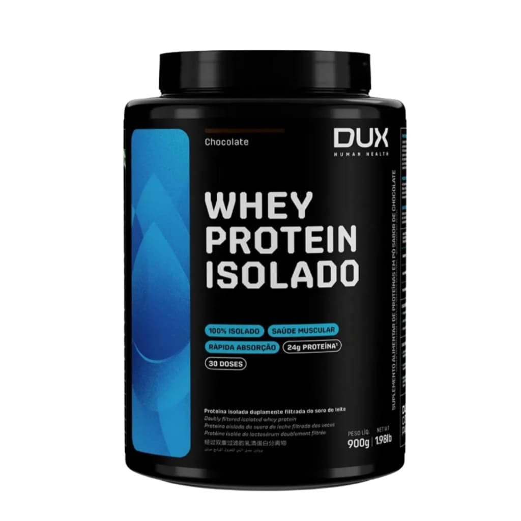 Whey Protein Isolado Dux Chocolate 900g