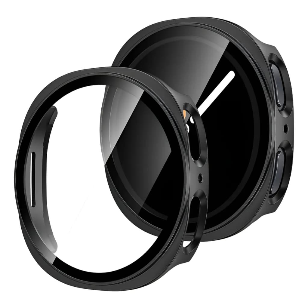 Case Capa Película De Vidro Protetora Para Samsung Galaxy Watch 8/9 40mm/44mm