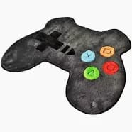 Tapete Gamer Formato Controle De Video Game Grafite Promoção