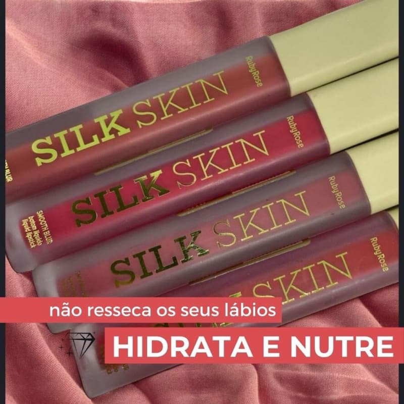 Batom Líquido Matte Smooth Blur Silk Skin By Ruby Rose