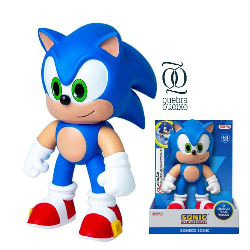 Boneco Sonic articulado Original Rosita