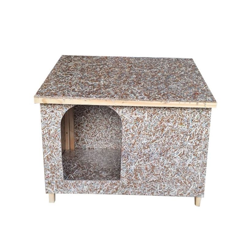 Casinha Edicula de Madeira Ecologica Reciclavel Casa Pet Para Cachorro Porte Pequeno Médio Grande Cães N2 N3 N4 N5 N6 N7