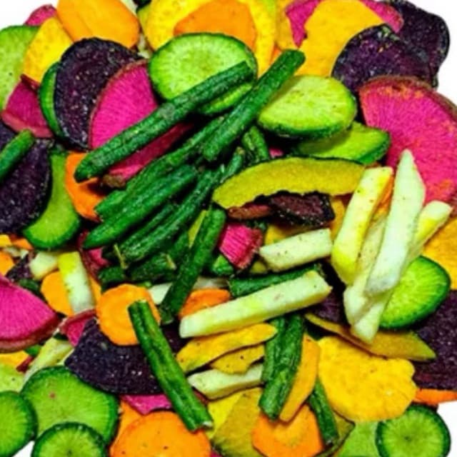 Mix de Vegetais Chips Crocantes 100g | Chips de Legumes Desidratados | Snack Natural e Saudável