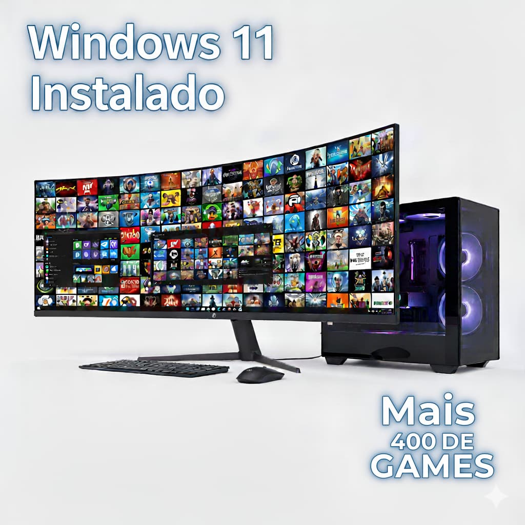 COMPUTADOR COMPLETO COM JOGOS DUAL 2DUO I3 I5 I7 PARA ESTUDO CASA TRABALHO ESCOLHA NAS VARIAÇOES