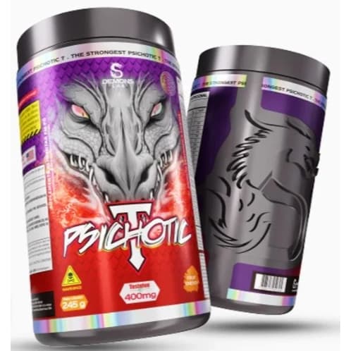 Pré treino Psichotic 245g Fruit energy - Demons Lab