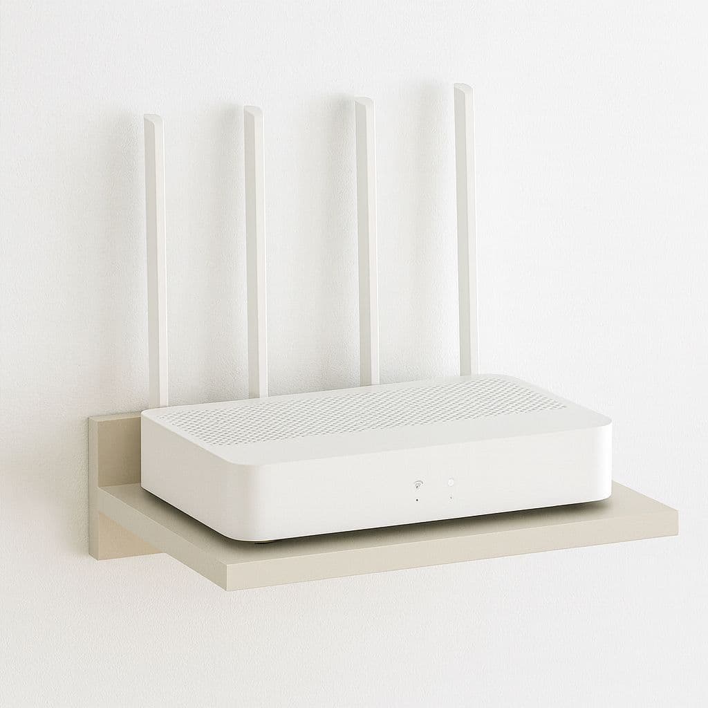 Suporte Diversos Para Parede: Roteador Wifi, Video Game, Modem, etc Em MDF