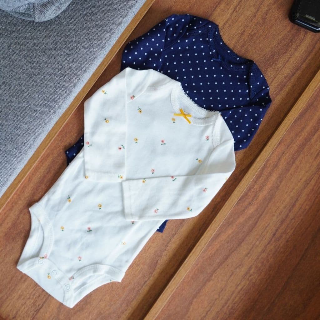 Kit 2 Body de Bebe Menina e Menino Manga Longa Enxoval bebê