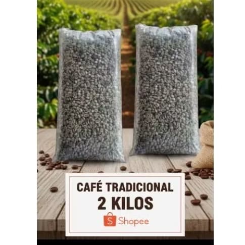 Café em Grão Cru Tradicional – 2kg
