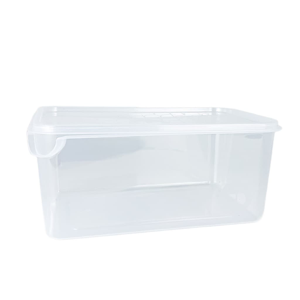 Pote Grande 4,5l Kit e Unidade Potes Multiuso Transparente Porta Mantimentos Organizador Cozinha