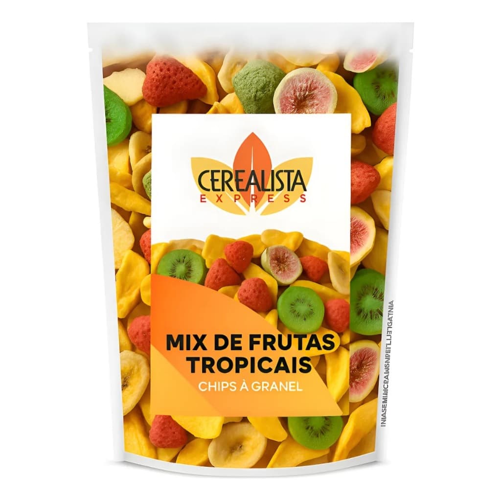 Chips Mix de Frutas Tropicais a Granel Chips Snack Saudável