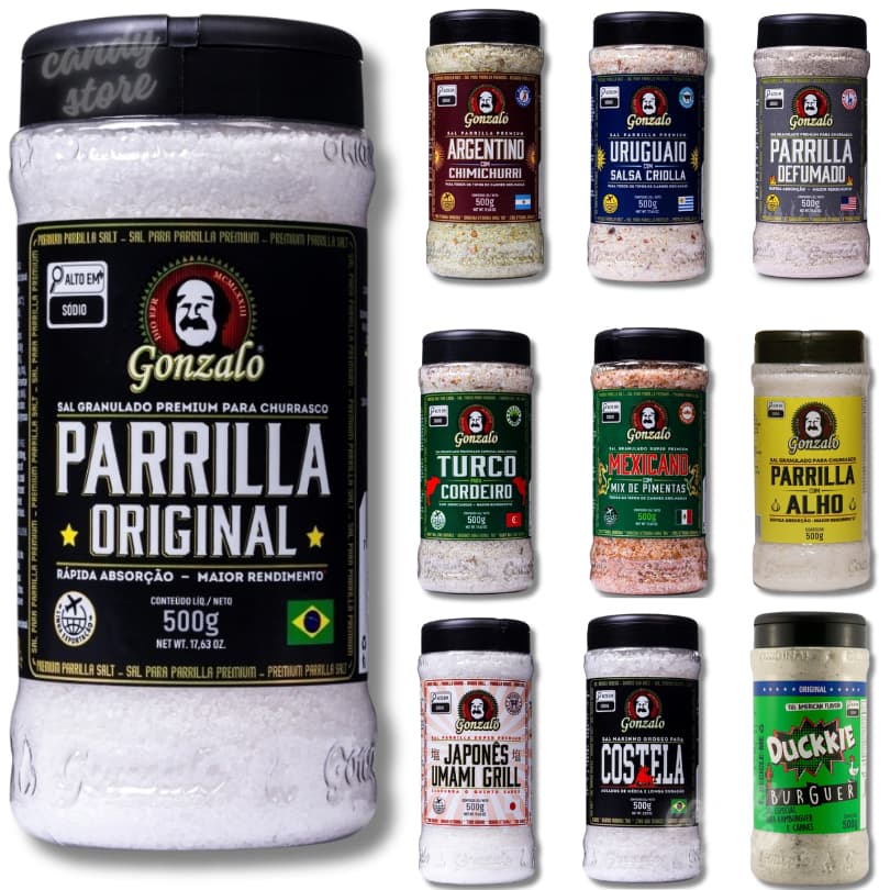 SAL PARRILLA PARA CHURRASCO GONZALO 500G