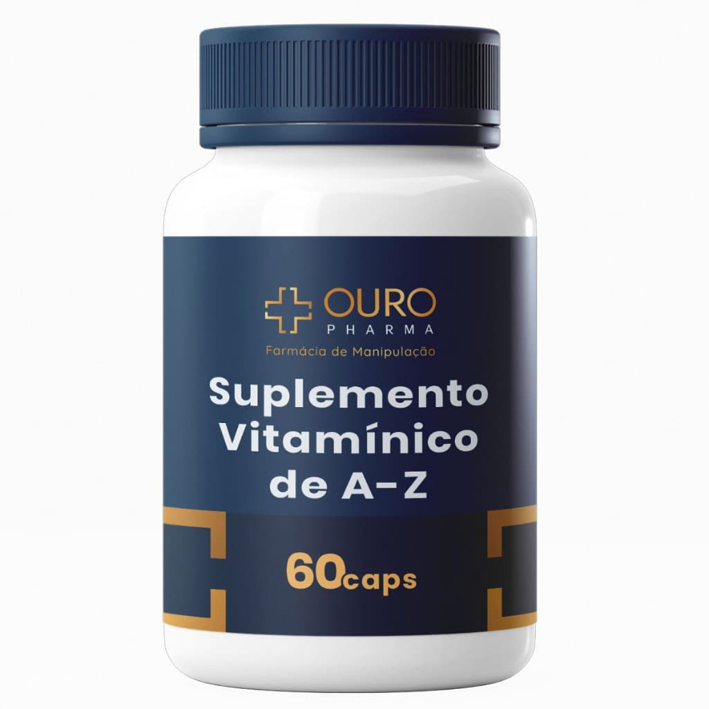 Vitaminas de A a Z 60 ou 120 cápsulas