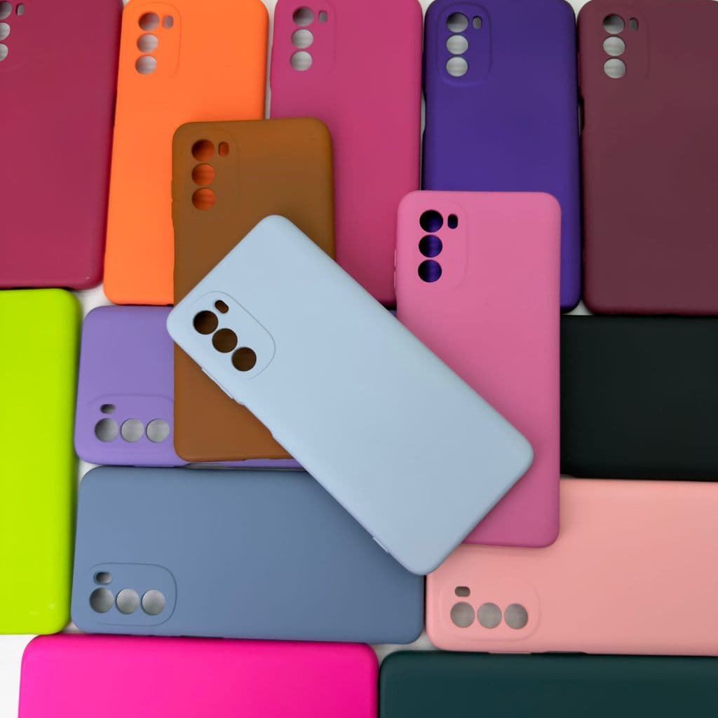 Capinha para Motorola Moto G62 Capa Aveludada Protetora