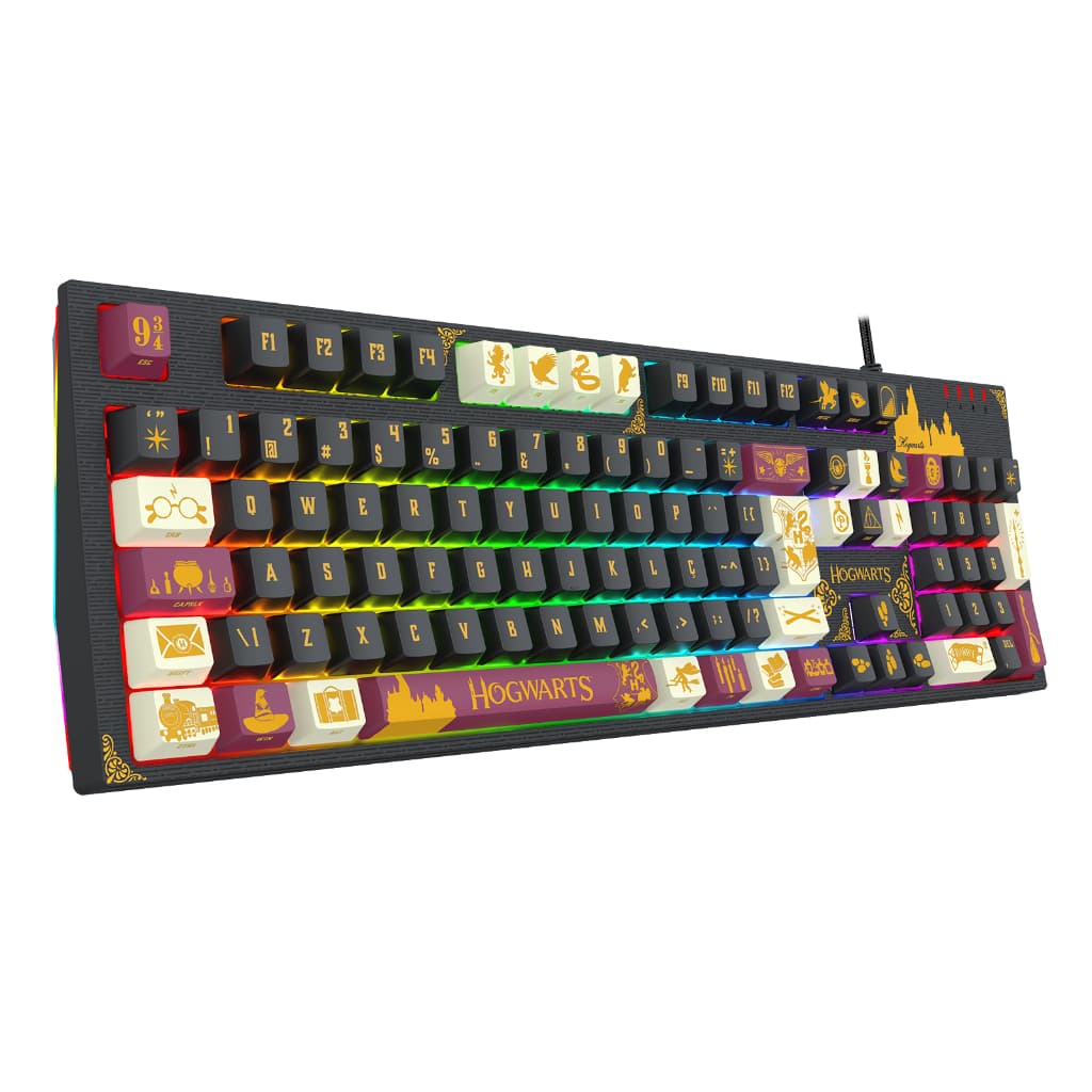 Teclado Mecânico Redragon Harry Potter (HP-592RGB) Amsa Hogwarts