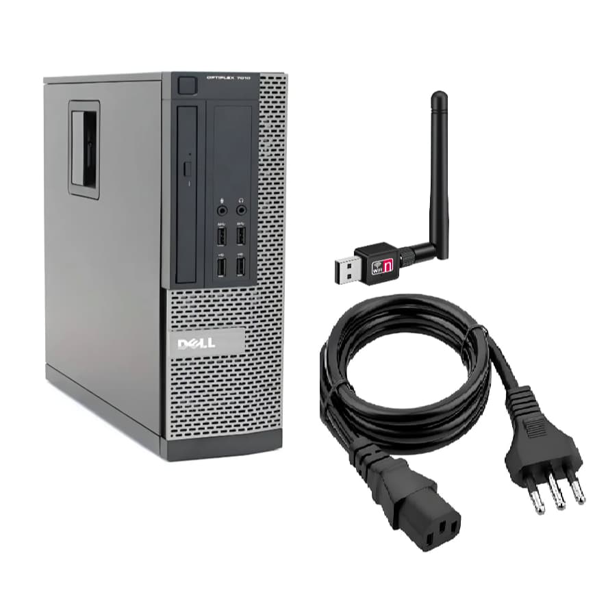 Pc Computador Cpu Dell i3 I5 i7 Memoria 4gb ou 8gb HD ou Ssd Wi-Fi Win 11