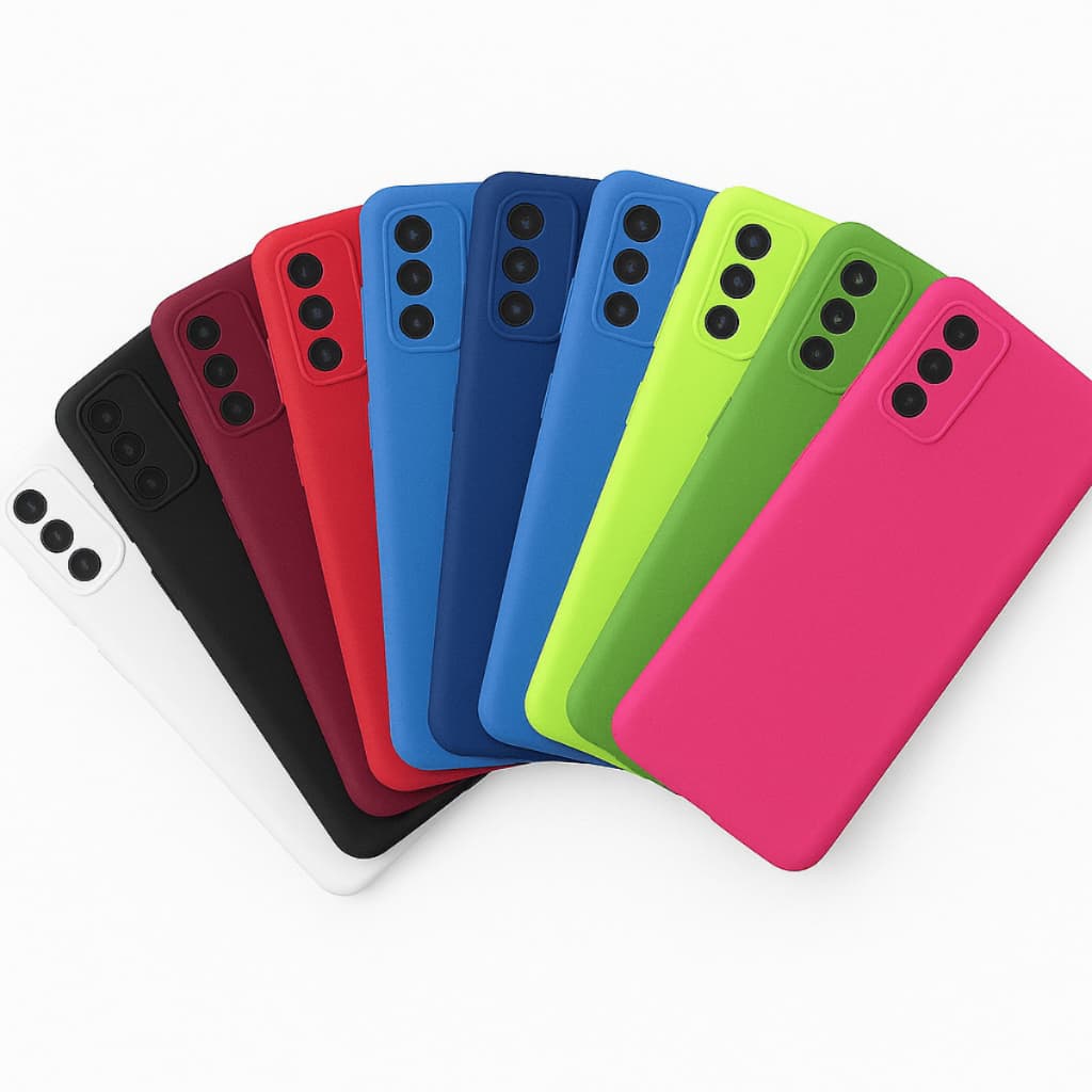 Capa Para Samsung Galaxy A01 A03S A71 4G A10S Silicone Aveludada Capinha de Celular
