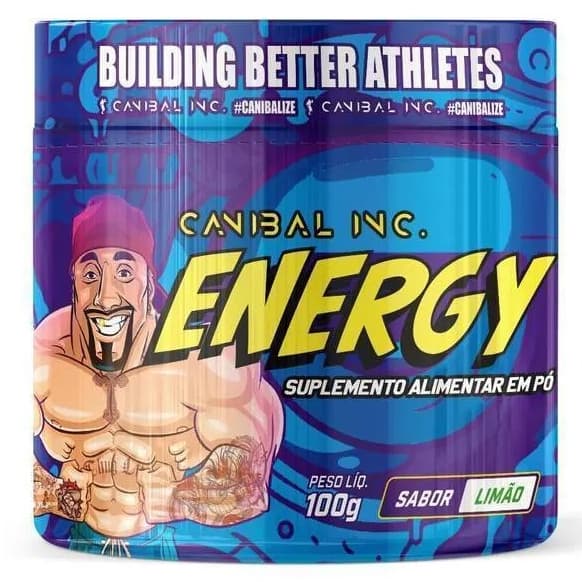 Pré Treino Treino Alta Intensidade Canibal Energy 100g