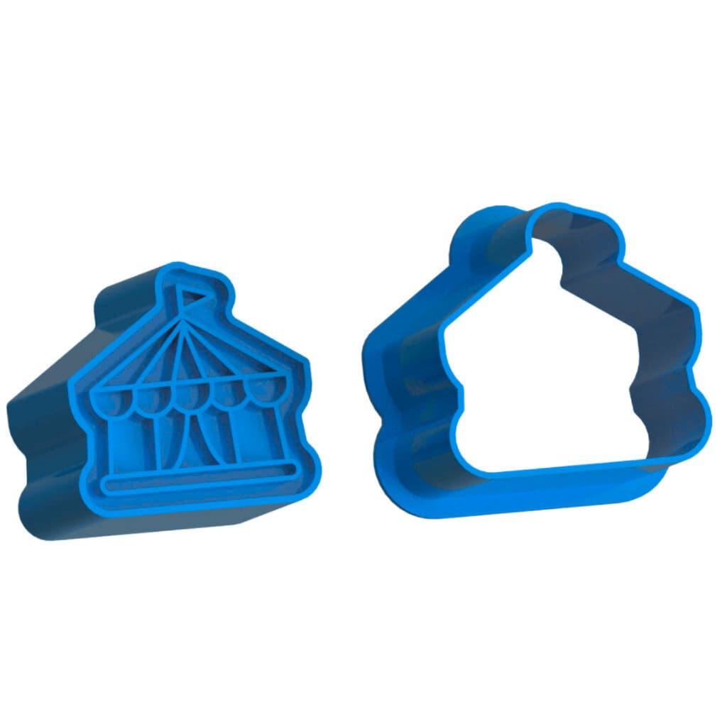 Ejetor Modelador Para Doces CIRCO Brigadeiros Docinhos Massa Biscuit Biscoito Resistente Massinha Modelar Pasta American