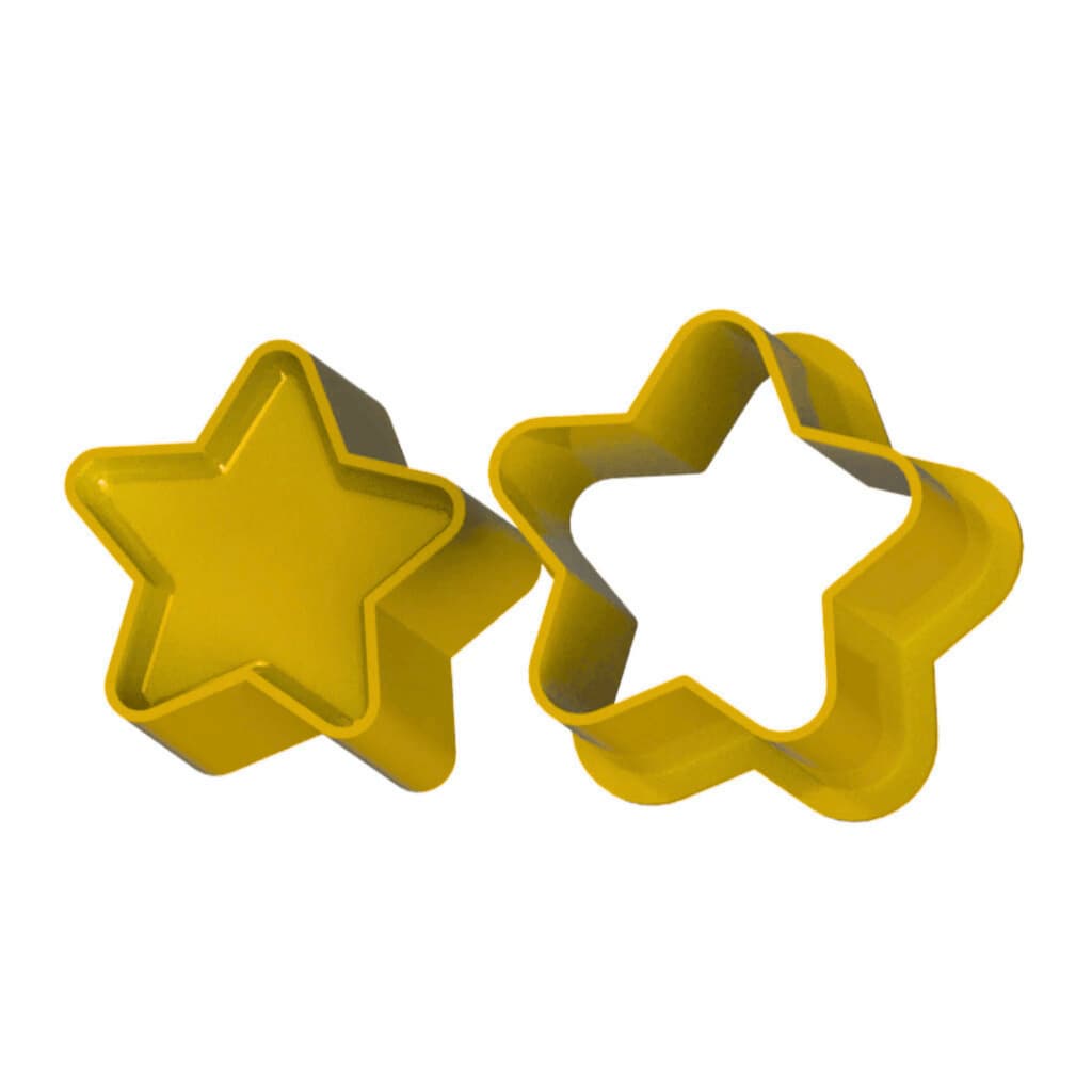 Ejetor Modelador Para Doces ESTRELA Brigadeiros Docinhos Massa Biscuit Biscoito Resistente Massinha Modelar Pasta Americ