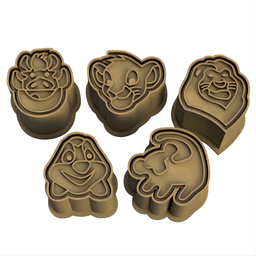 Ejetor Modelador Doces REI LEAO Brigadeiros Docinhos Massa Biscuit Biscoito Resistente Massinha