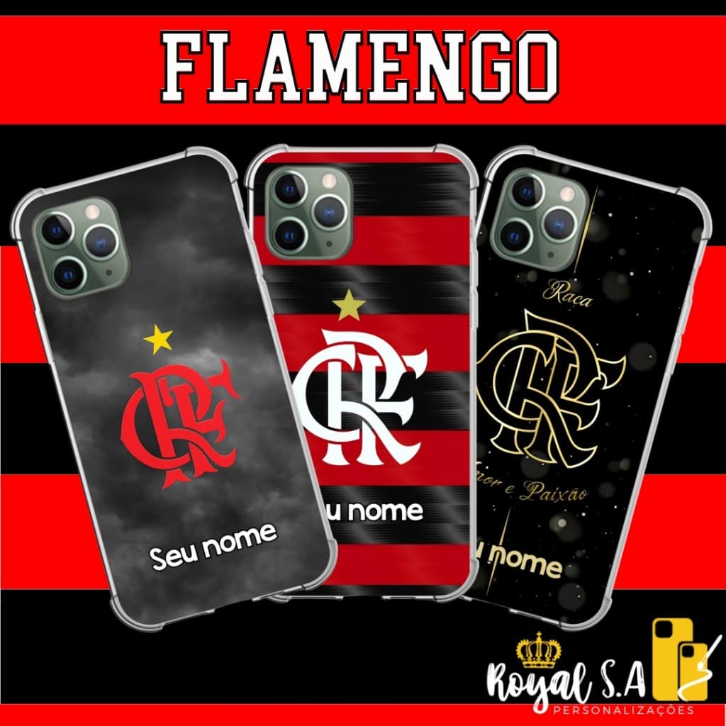 Capa Capinha De Telefone Mengão Capinha De Silicone Diversos Modelos