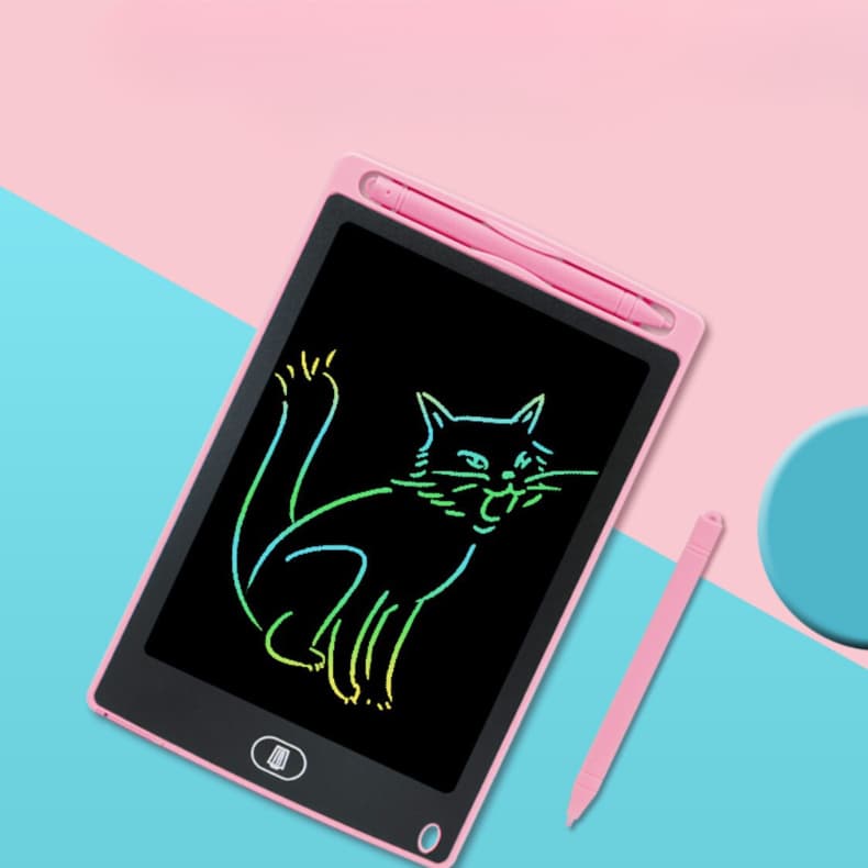 Lousa Mágica Infantil Tela LCD 8.5 Polegadas – Tablet de Escrever e Desenhar Educativo