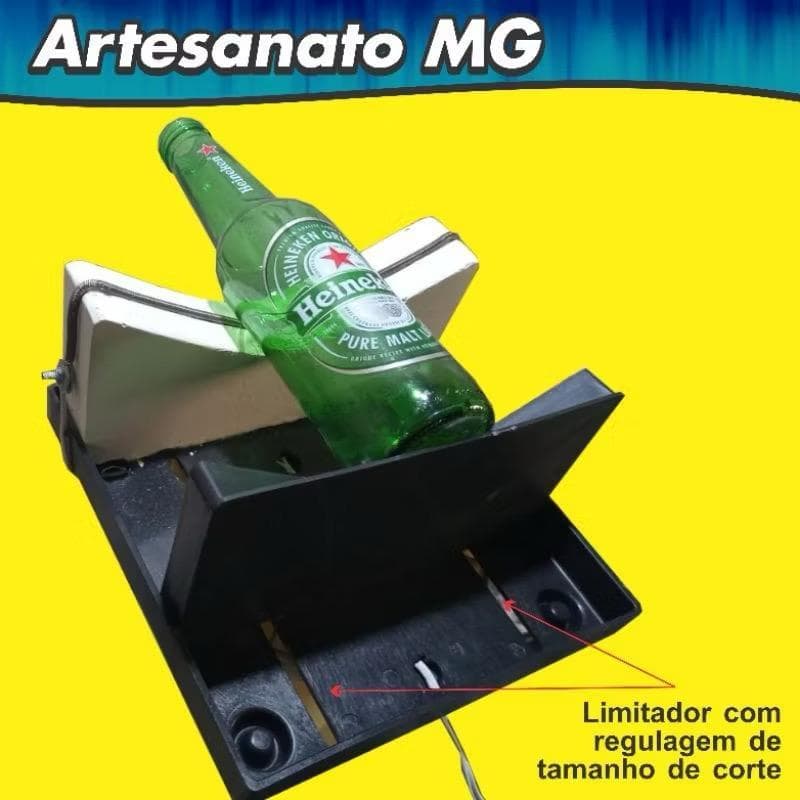 maquina cortadora garrafa mais 4 resistencias cortador de garrafa