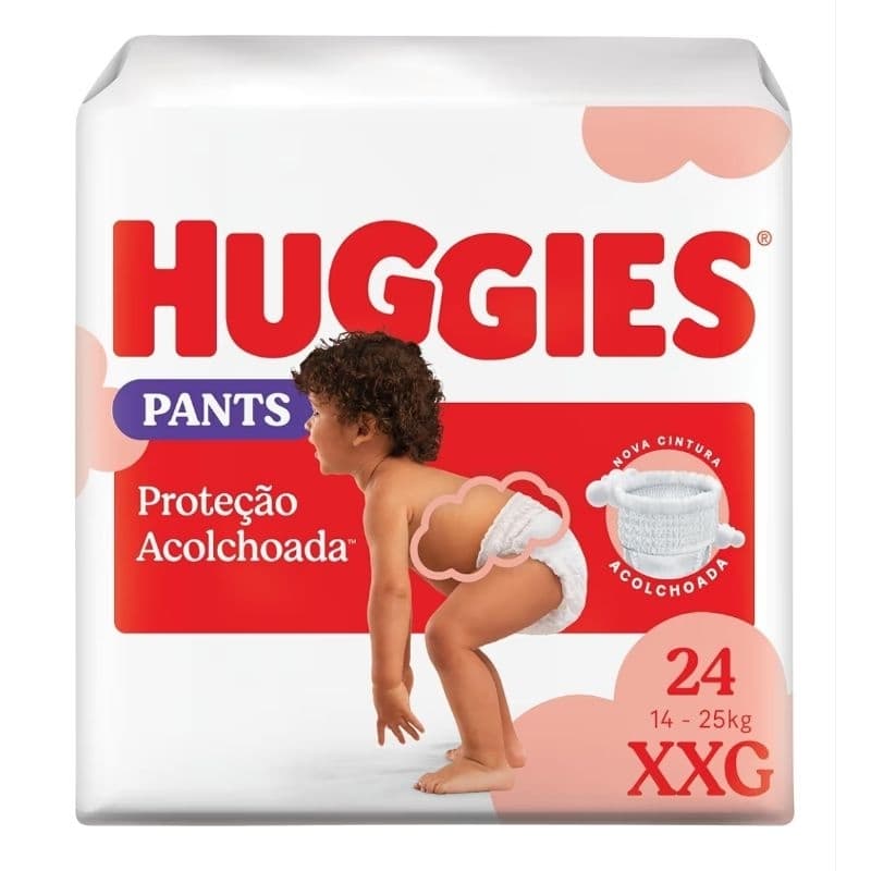 Fralda Huggies Supreme Care Roupinha XXG - 24 fraldas