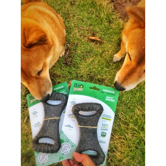 Mordedor Natural BioBone Brinquedo Para Cachorro - Diversas Opções