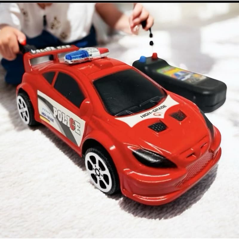 Carrinho de controle remoto, super carro controle remoto, carro de polícia, carro de controle remoto com fio
