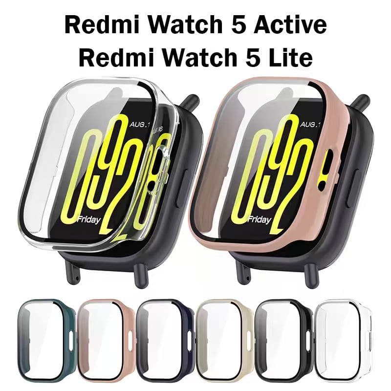 FE Crepúsculo Case ou película protetora Para Redmi Watch 5 Active / Lite Watch 6 Hard PC Case Capa Protetora De Tel