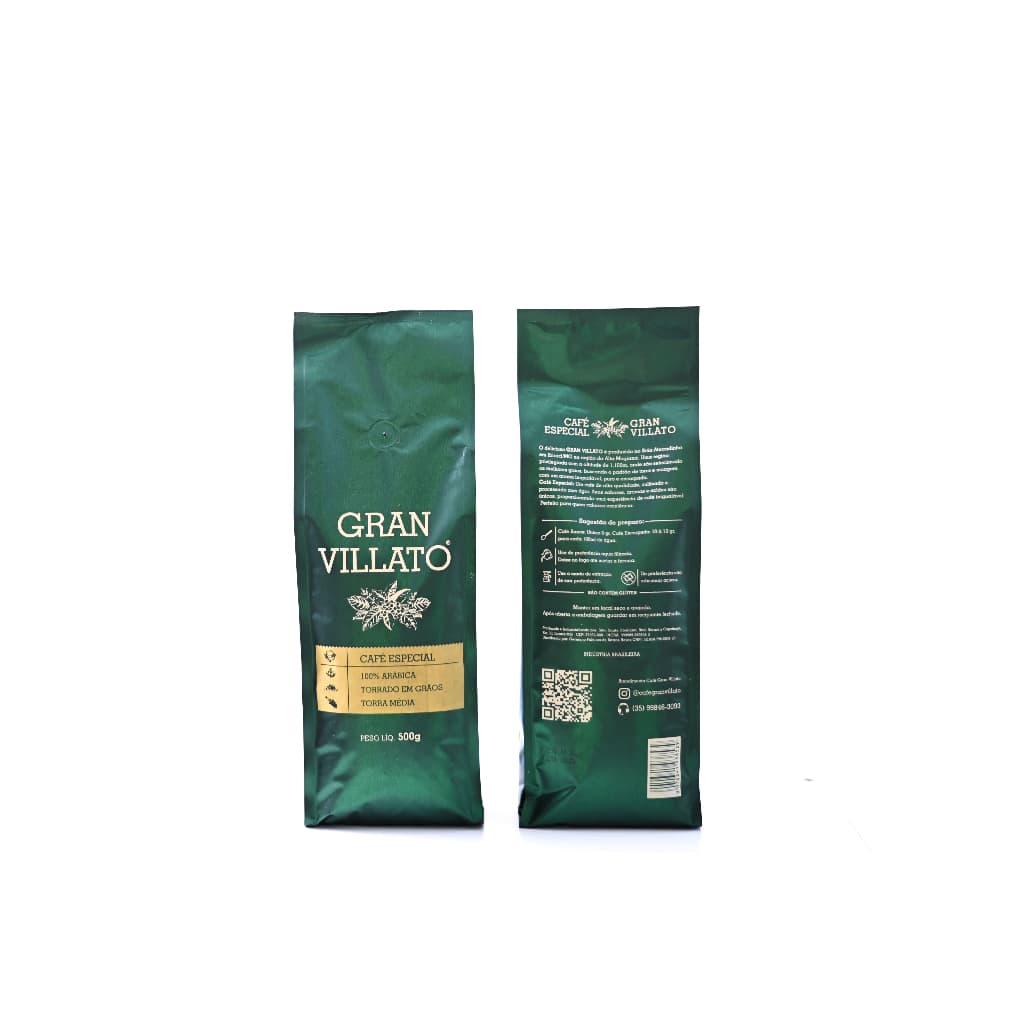 Café Especial Torrado em Grãos 500g 100% Arábica 85 Pontos