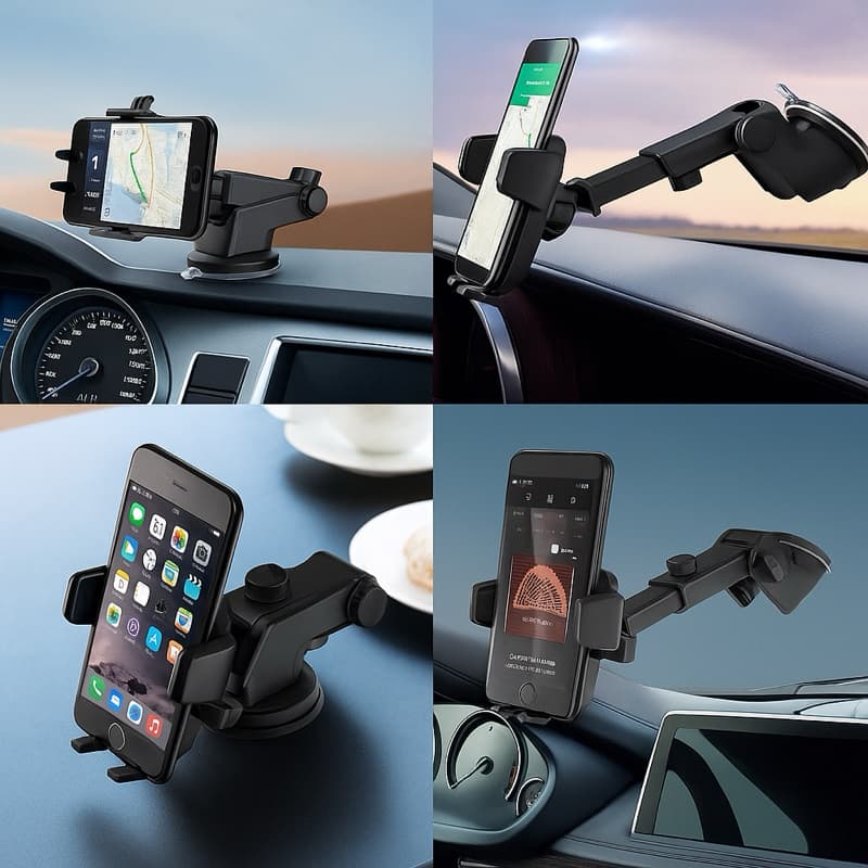 suporte Celular GPS Veicular Carro painel vidro parabrisa ajuste 360º