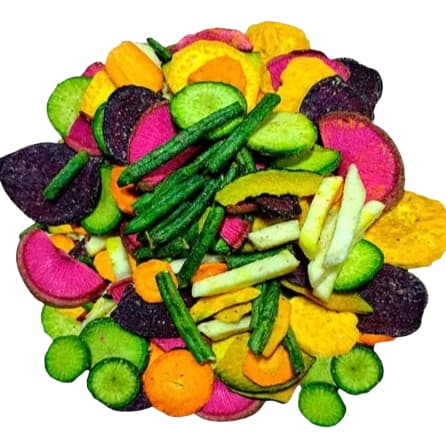 Mix de Vegetais Desidratados Premium 500g – 100% Natural – Saudáveis e Crocantes – Pronta Entrega