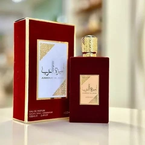 Perfume Feminino Asdaaf Ameerat Al Arab 100ml Princesa da Arábia Floral Oriental Importado
