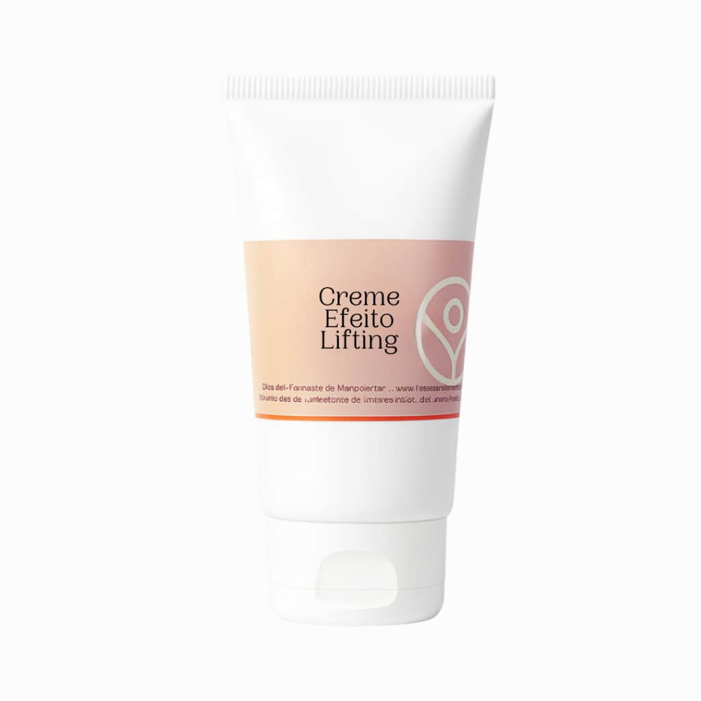 Creme Efeito Lifting 30g Rejuvenescimento Facial Imediato Pele Firme e Hidratada Tratamento Anti Idade