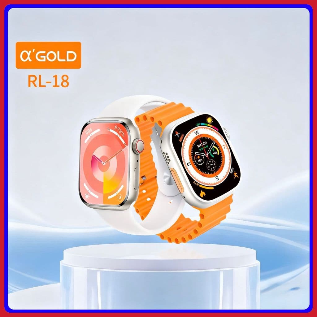 Kit Smart Watch 2 Relógio Inteligente com 6 Pulseiras Monitoramento de Saúde, Chamada Bluetooth original A’Gold