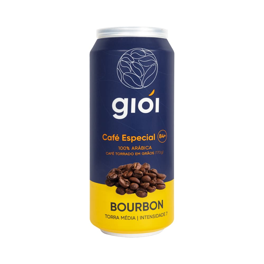 Café Especial - 170g Grãos Bourbon - 100% Arábica, Torrado, 84+ - Giói