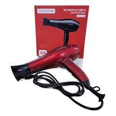 secador de cabelo profissional tomate