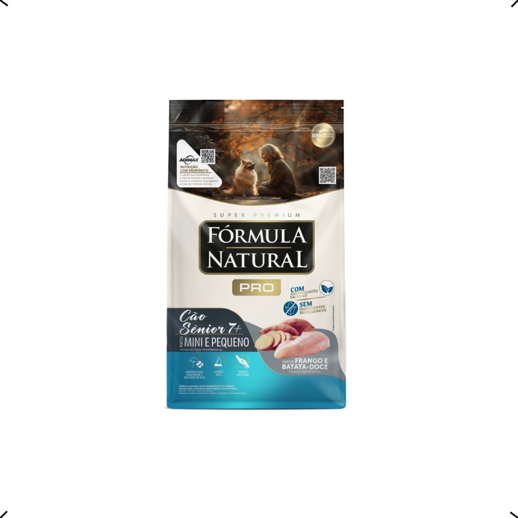 RAÇÃO FORMULA NATURAL PRO SENIOR RAÇA PEQUENA 10KG