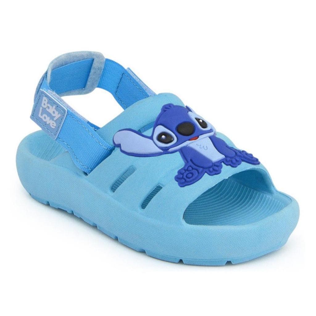 Sandália Infantil chinelo Menino Lilo Stitch Ortopédica Ajustável super confortável Anatômica Confortável Antiderrapante