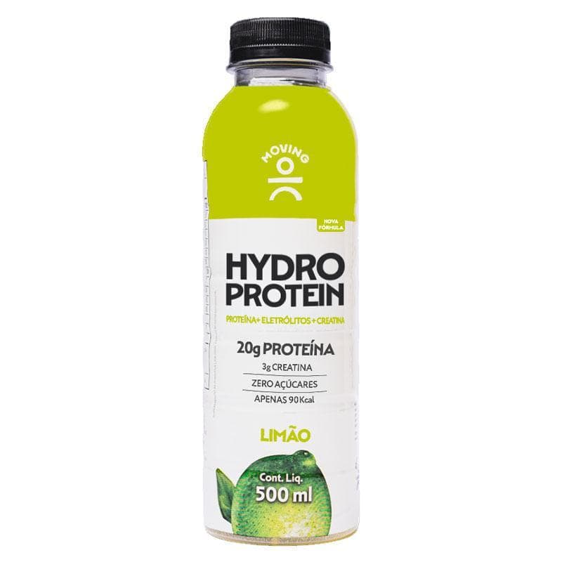 Isotônico Hydro Protein Moving 20g Proteina -  Sabor Limão 500ml - Zero Açúcares