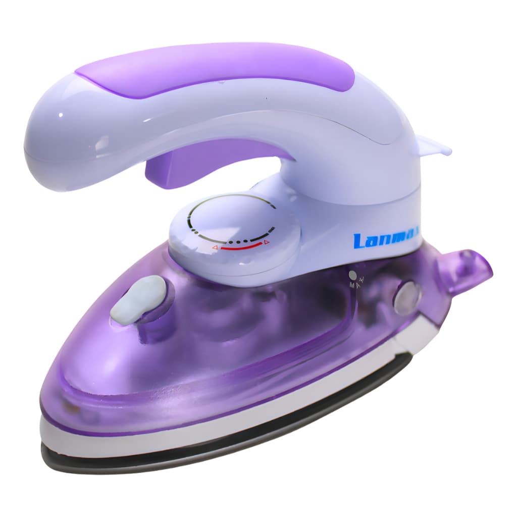 Mini Ferro de Passar a Vapor - para passar vertical - Steamer para Viagem Patchwork Bivolt - Lanmax - Altíssima Qualidad