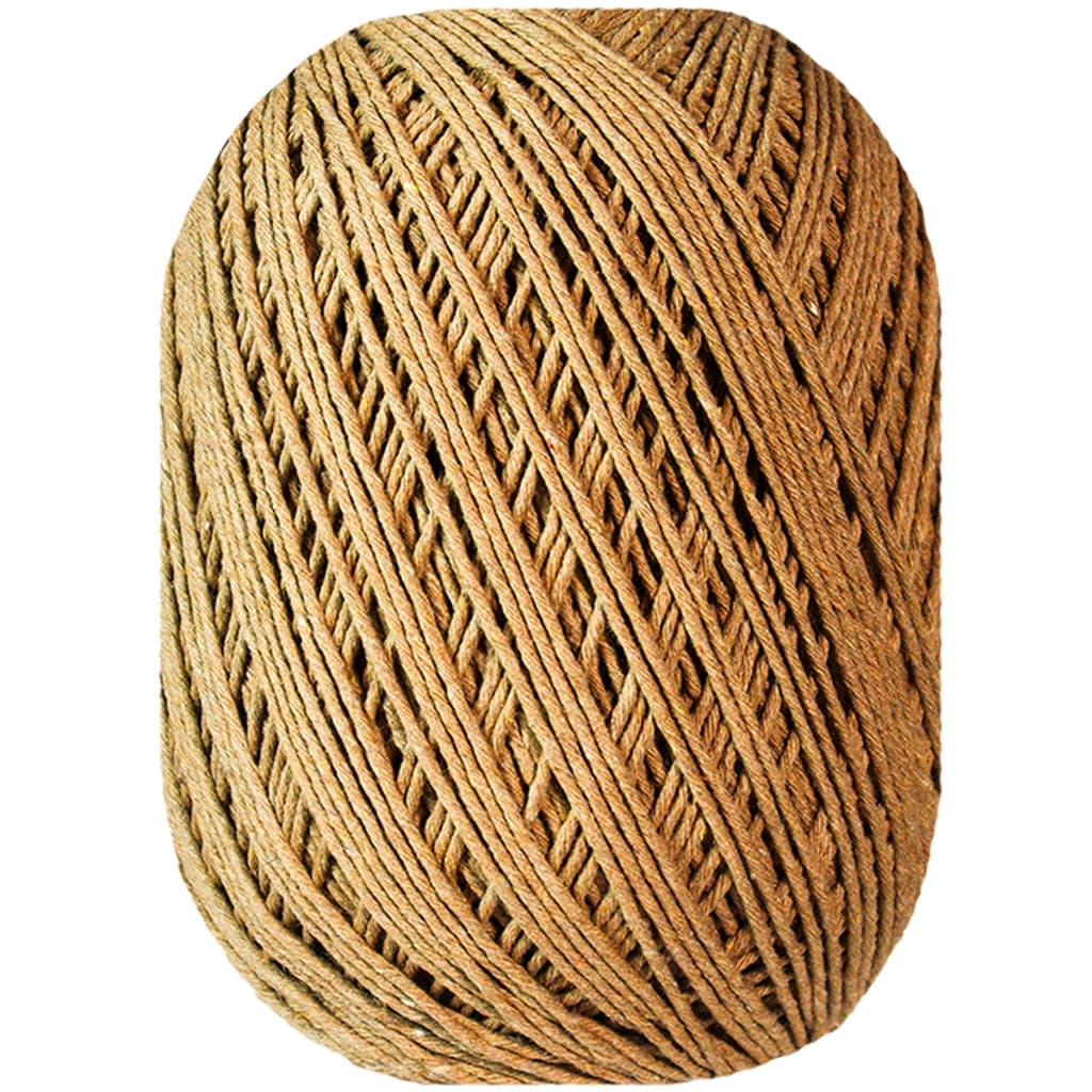 Kit 10 Linhas Barbantes Nº6 215g Fio Artesanal Para Crochê Tricô Tapetes Bolsas Decoração Artesanato